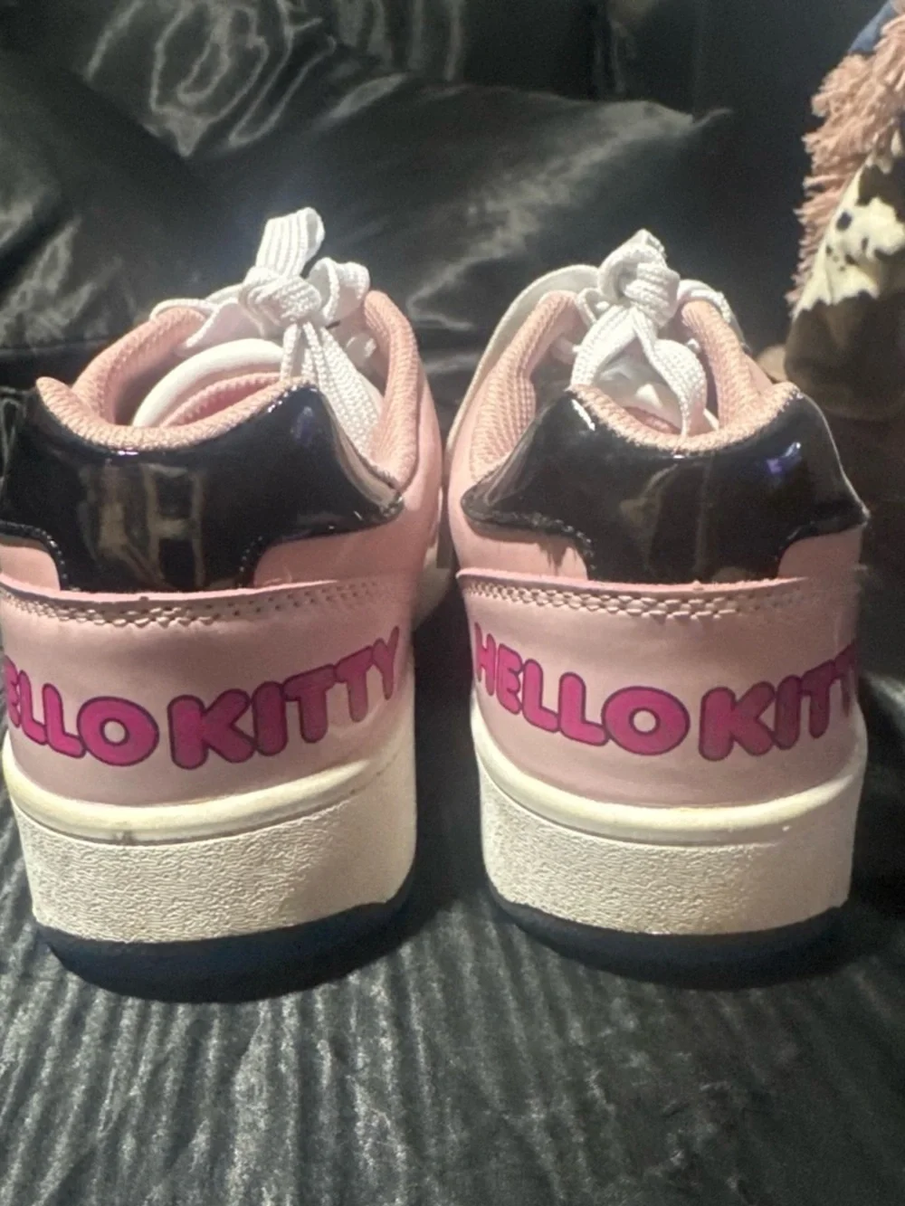 Sanrio Hello Kitty Pink, White & Black Girls' Sneakers
